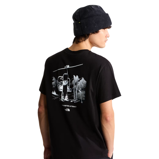 Opposites Attract Relaxed T-Shirt TNf Black