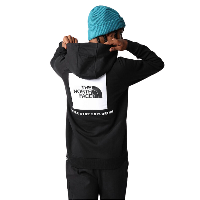 Raglan Redbox Hoodie TNF Black/TNF White