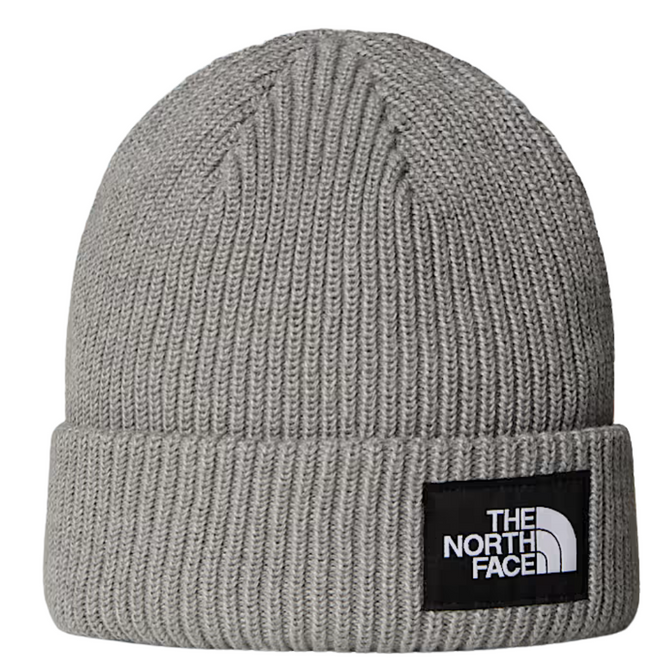 Salty Lined Beanie Light Grey Heather