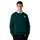 Simple Dome Crew Sweatshirt Hunter Green
