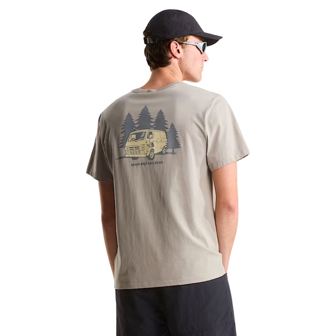 Van Life Relaxed Graphic T-Shirt Stone Slab