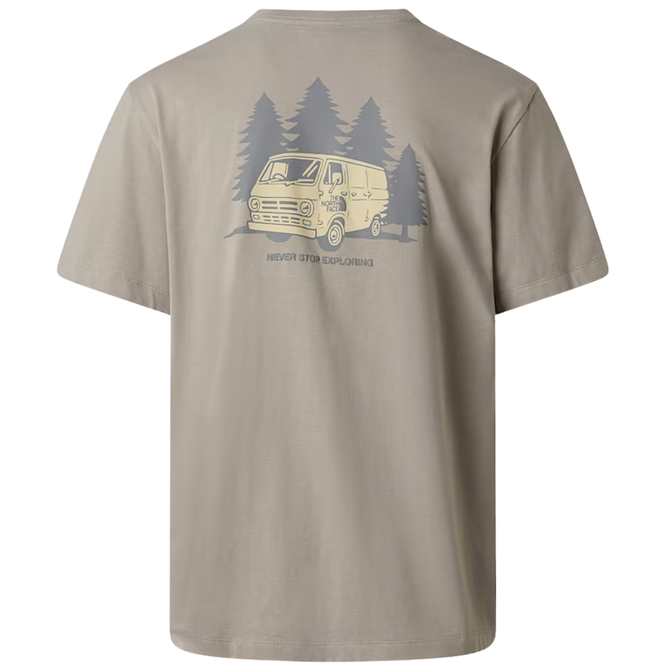 Van Life Relaxed Graphic T-Shirt Stone Slab