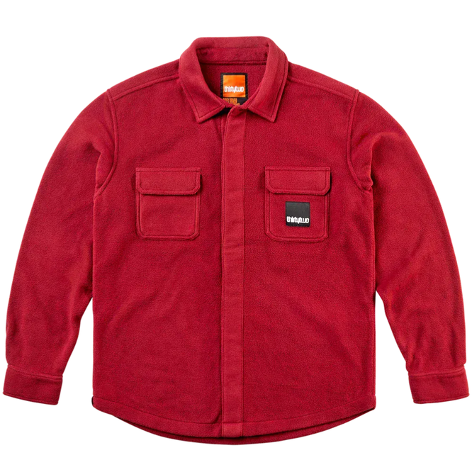 Rest Stop Fleece Shirt Brick