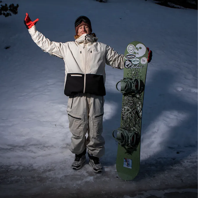 TM Recycled Snowboard Pants Off White