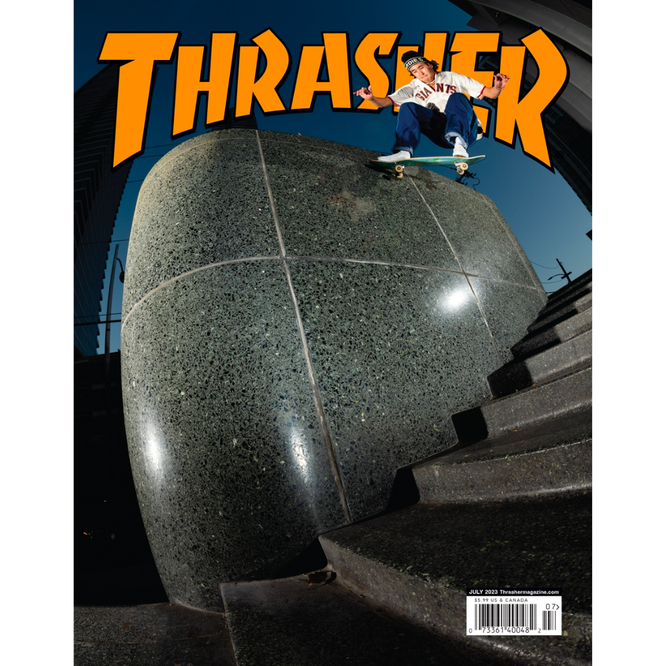 Thrasher Magazine Numéro 516 juillet 2023