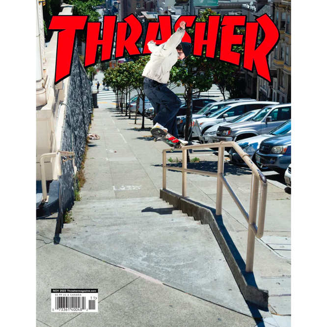 Thrasher Magazine Numéro 520 Novembre 2023