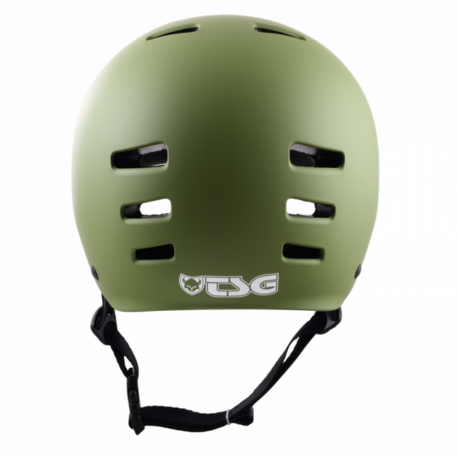 Kids Evolution Solid Colors Satin Olive Helmet