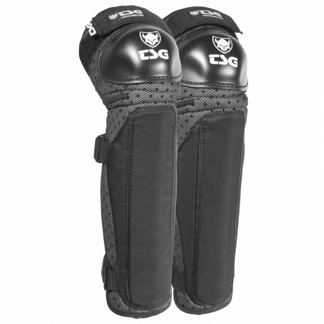 Kids Knee-Shin Guard Black