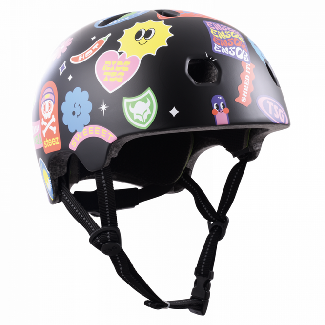 Meta Graphic Design Happy Sticker Helm
