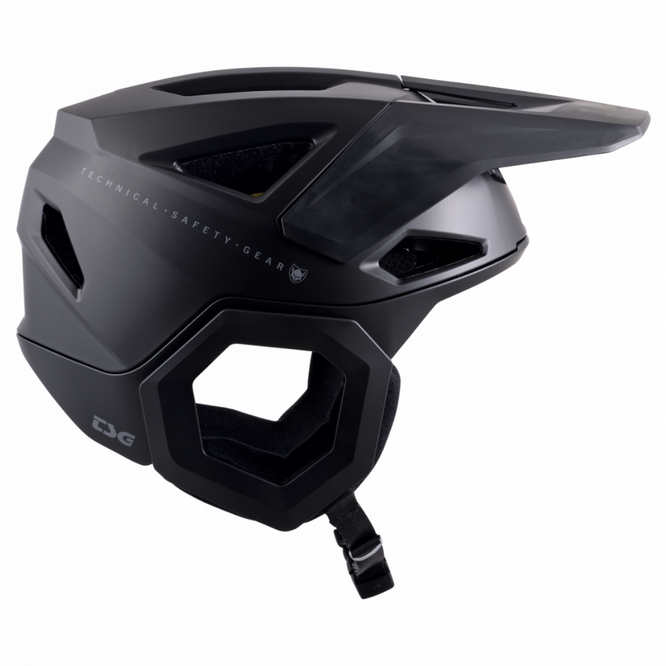Prevention Mips Solid Color Satin Black MTB Helm