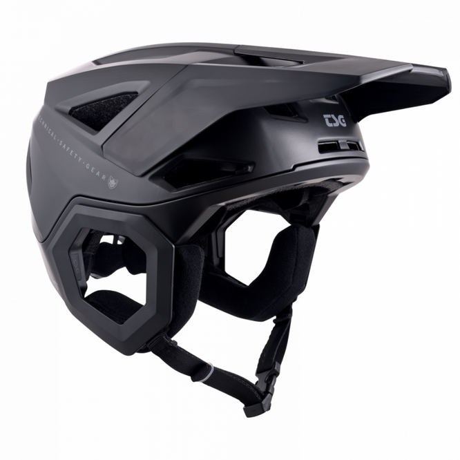 Prevention Solid Color Satin Black MTB Helm