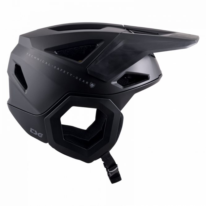 Prevention Solid Color Satin Black MTB Helm