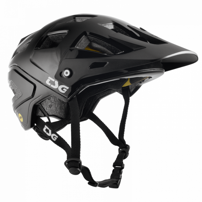 Scope Mips Solid Color MTB Helm Gloss Black