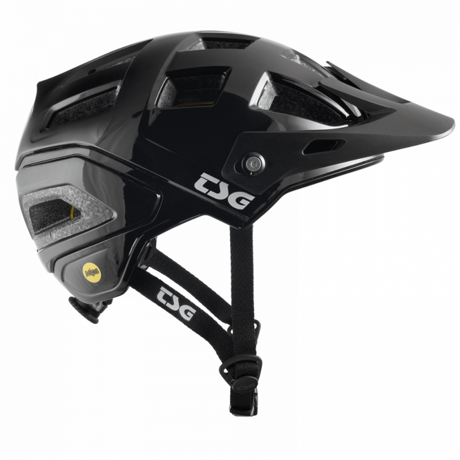 Scope Mips Solid Color MTB Helm Gloss Black