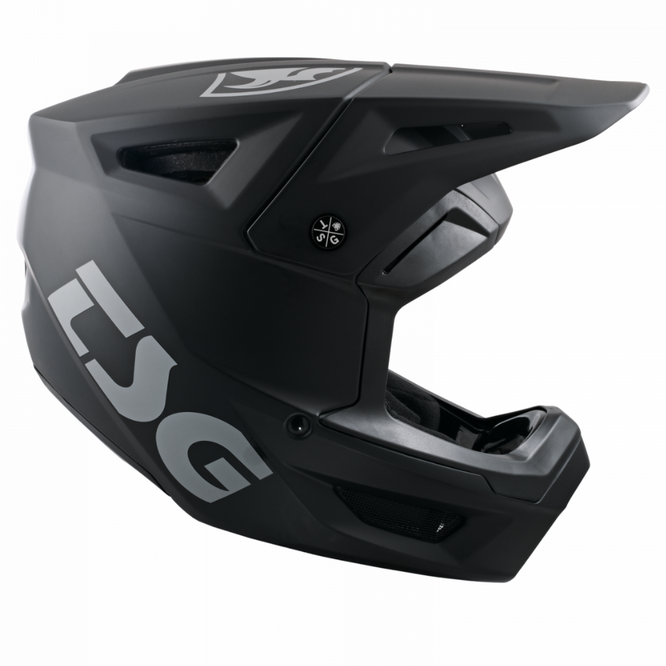 Sentinel Solid Color Satin Black MTB Helm