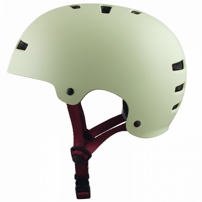 Womens Evolution Solid Color Satin Matcha Helmet