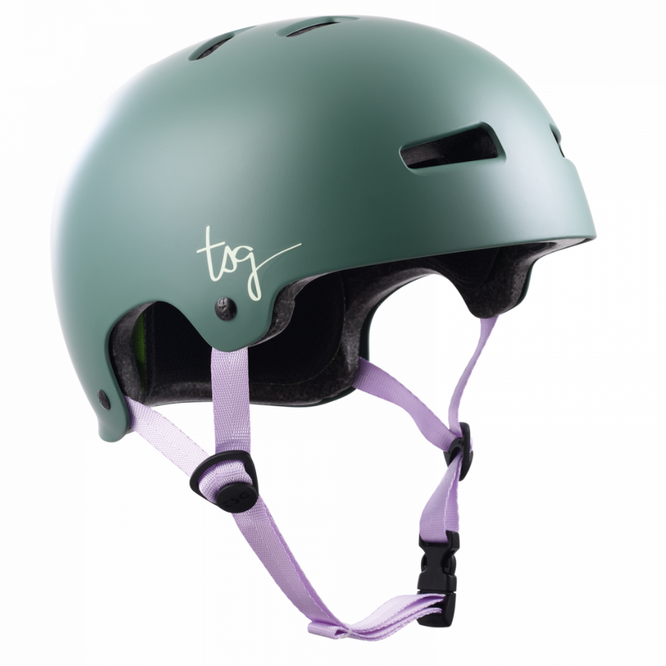 Casque Evolution Womens Solid Colors Satin Foliage Green