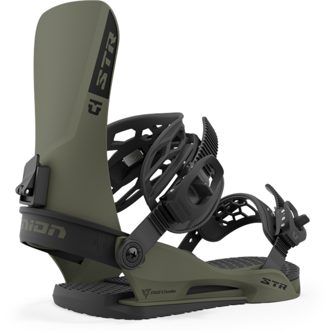 STR Dark Green 2024 Snowboard bindings