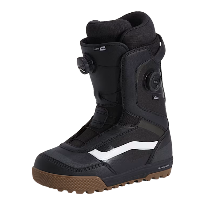 Aura Pro 2.0 Black/White/Gum 2027 Snowboard Boots