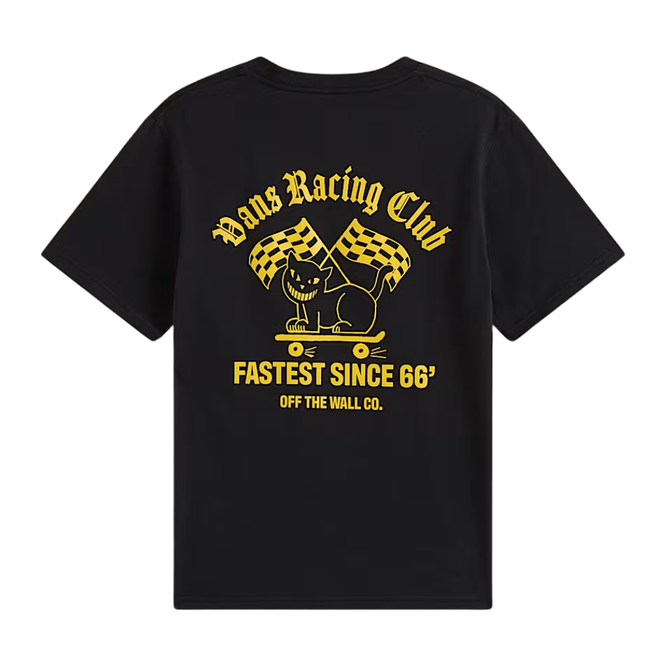 Kids Cat Club T-Shirt Black