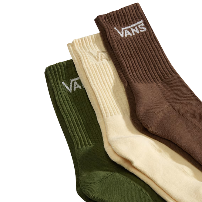 Classic Crew 3Pack Socks Green Balsam