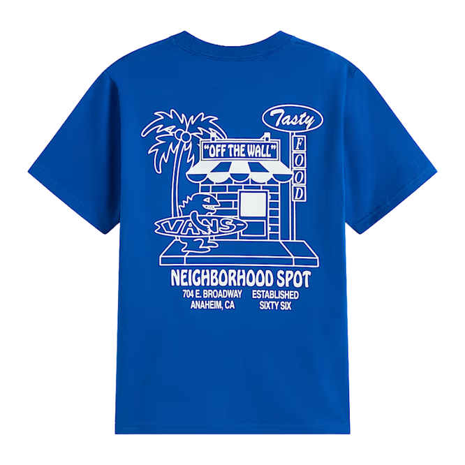 Food Spot T-Shirt Classic Blue