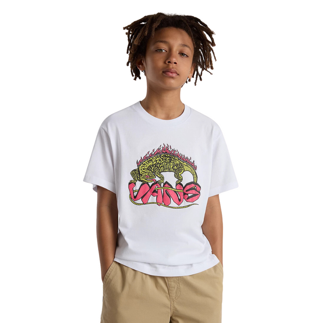 T-shirt Iguana Kids Blanc