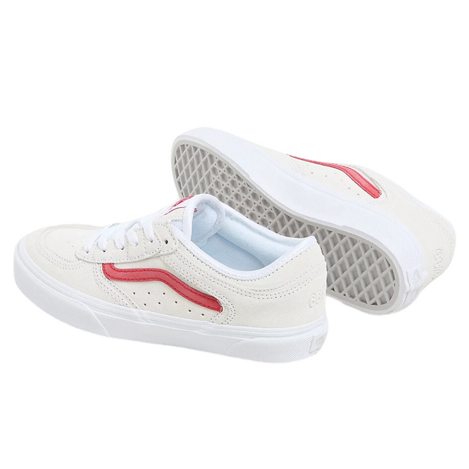 Kids Rowley Classic White/Racing Red