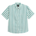 Kids Lawson Stripe Short Sleeve Shirt White/ Potting Soil