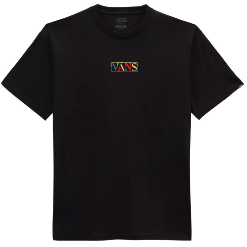 Multi Colored Center Logo T-shirt Black