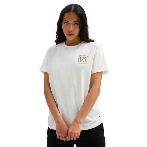 Womens Shroomy Experience BFF T-shirt Marshmallow