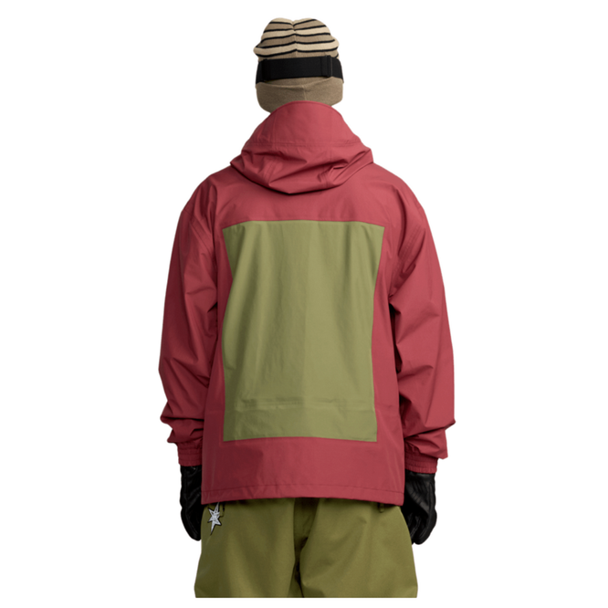 Arthur 3L Snowboard Jacket Burnt Red
