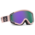 Masques de snowboard Attunga Adobe Rose Charcoal + Purple Chrome Lens