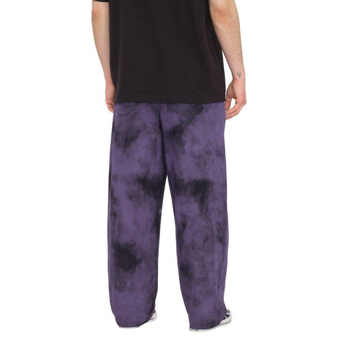 Billow Denim Pants Deep Purple