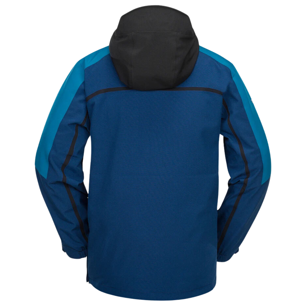 Volcom Brighton Pullover Snowboard Jacket Navy Stoked Boardshop