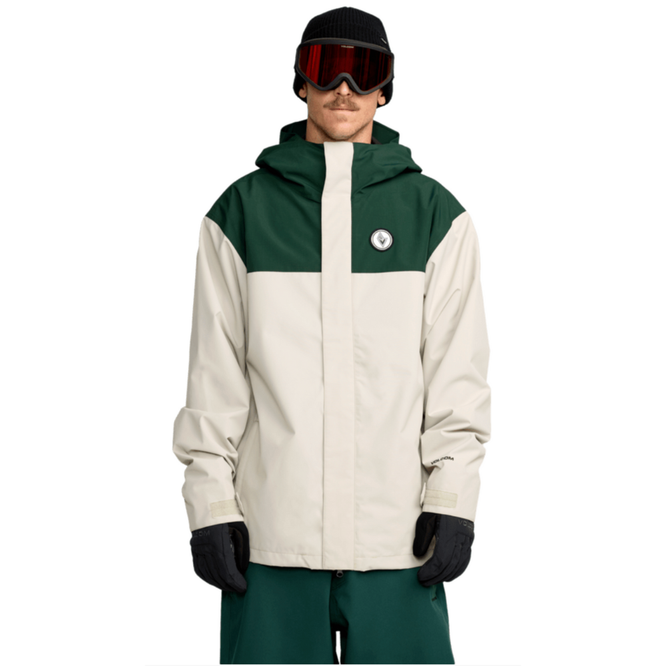 Buckthreeeighty Snowboard Jacket Stone
