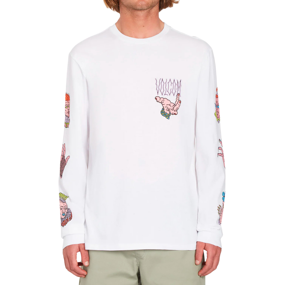 Connected Minds Longsleeve T-shirt White