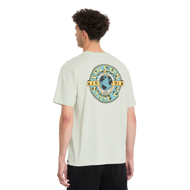 Globular T-Shirt Pale Aqua