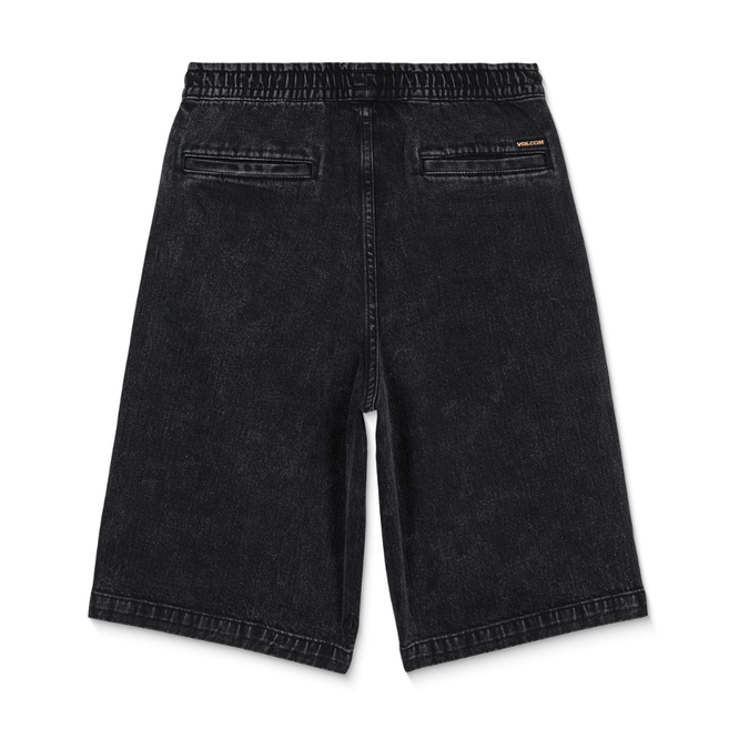 Kids Freazy Loose Denim EW Short Blackity Black