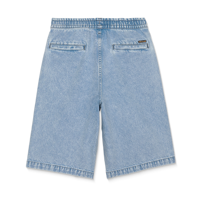 Kids Freazy Loose Denim EW Short Pala Aqua