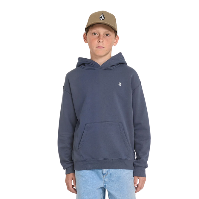 Kids Single Stone Hoodie Storm Blue