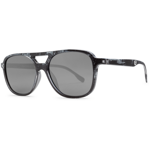 New Future Sunglasses Gloss Marble/Silver Mirror