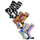 Print Mixer Sock 3 pack Multicolor