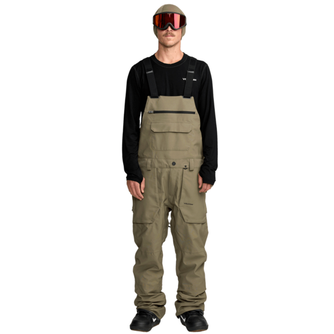 Roan Bib Overall Military