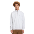 Single Stone Quarter Zip Light Acid Black