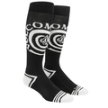 Spiral Over-The Calf Sokken Black