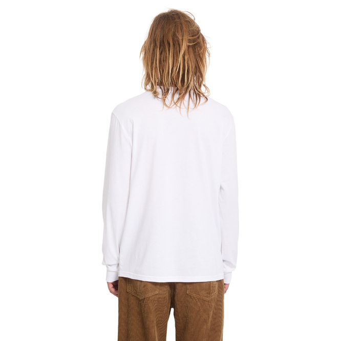 Stone Blanks Longsleeve T-Shirt White