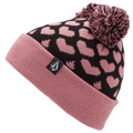 Kids Stone Pom Beanie Mesa Rose