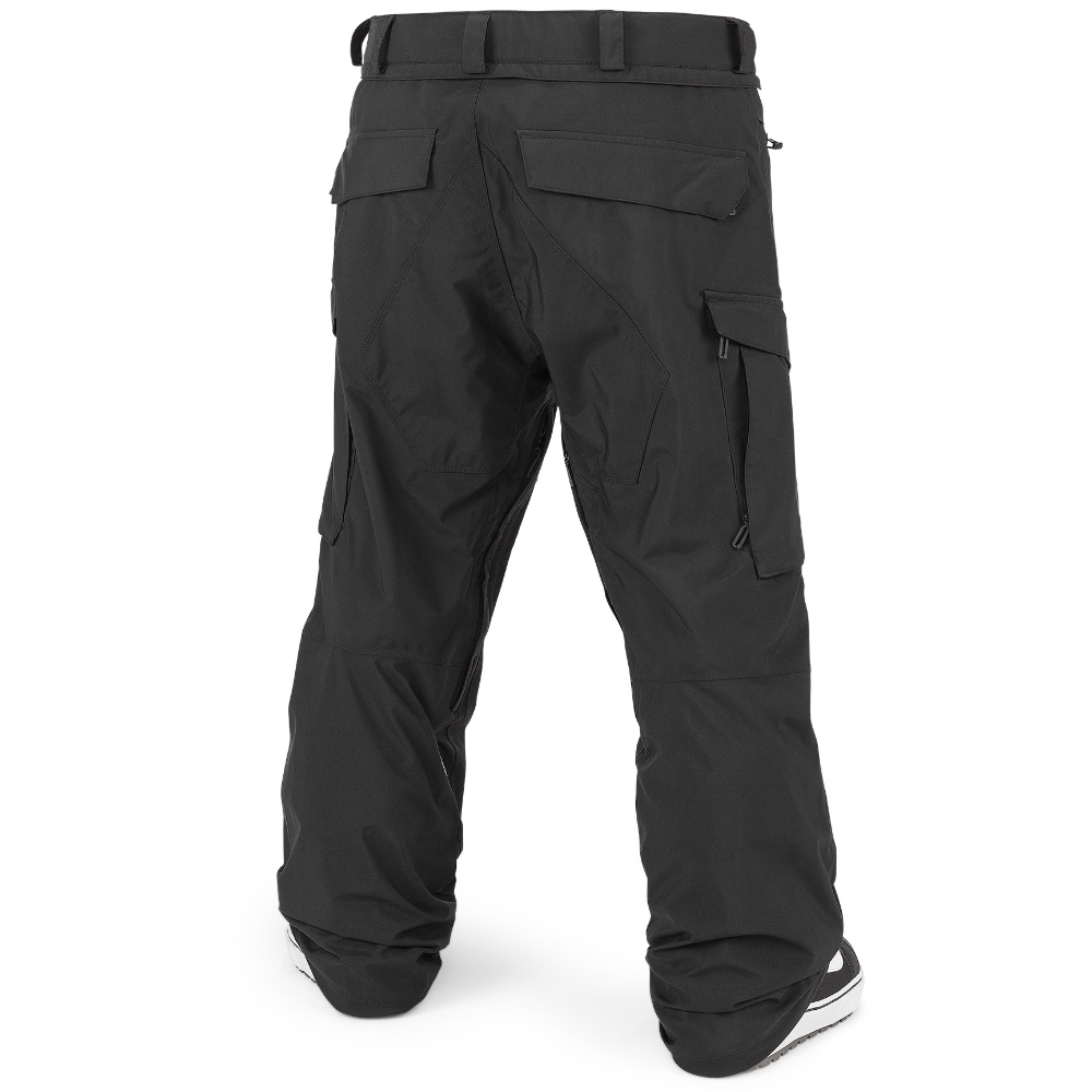 Stone Stretch GoreTex Snowboard Pants Black Stoked