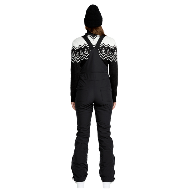 Womens Battle Stretch Bib Black